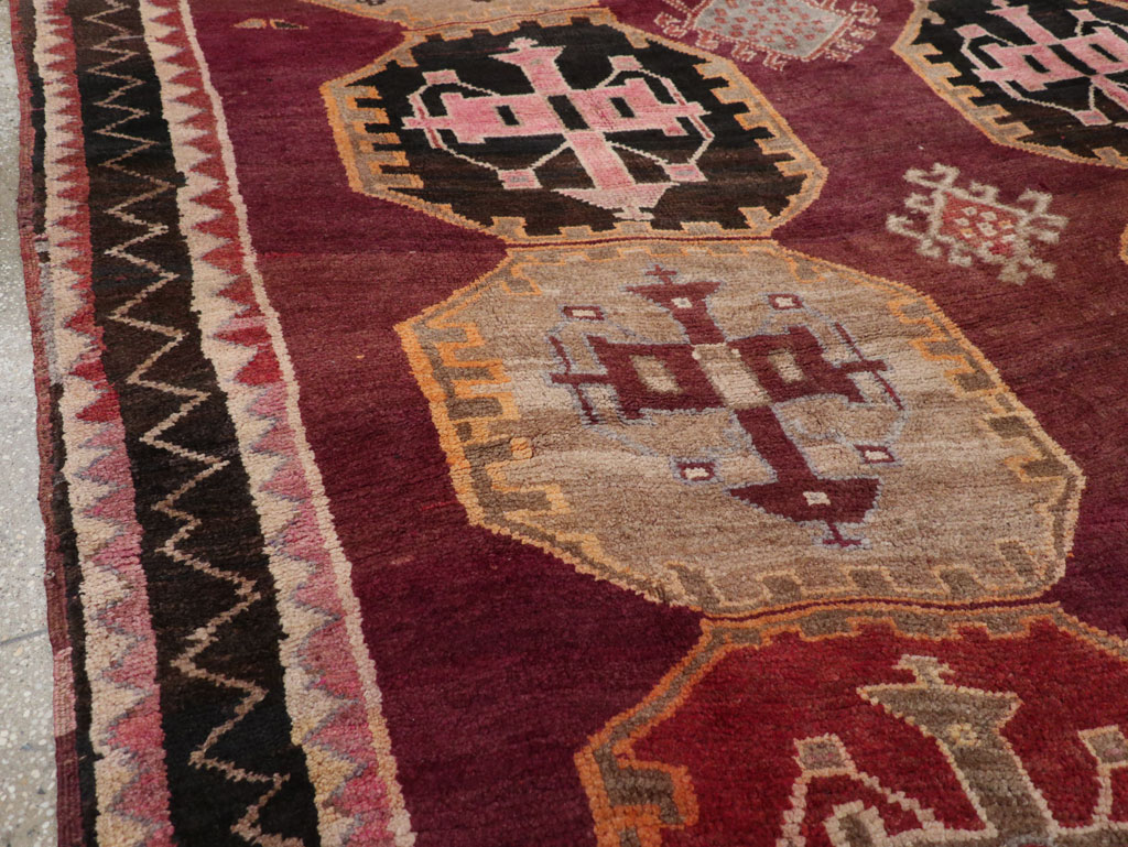 Vintage Turkish Anatolian Small Room Size Carpet, No.31925 - Gss