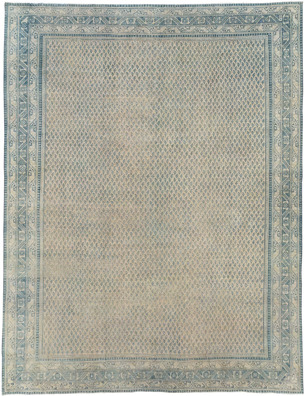 Vintage Persian Mir Saraband Room Size Carpet, No.31929 - Gss