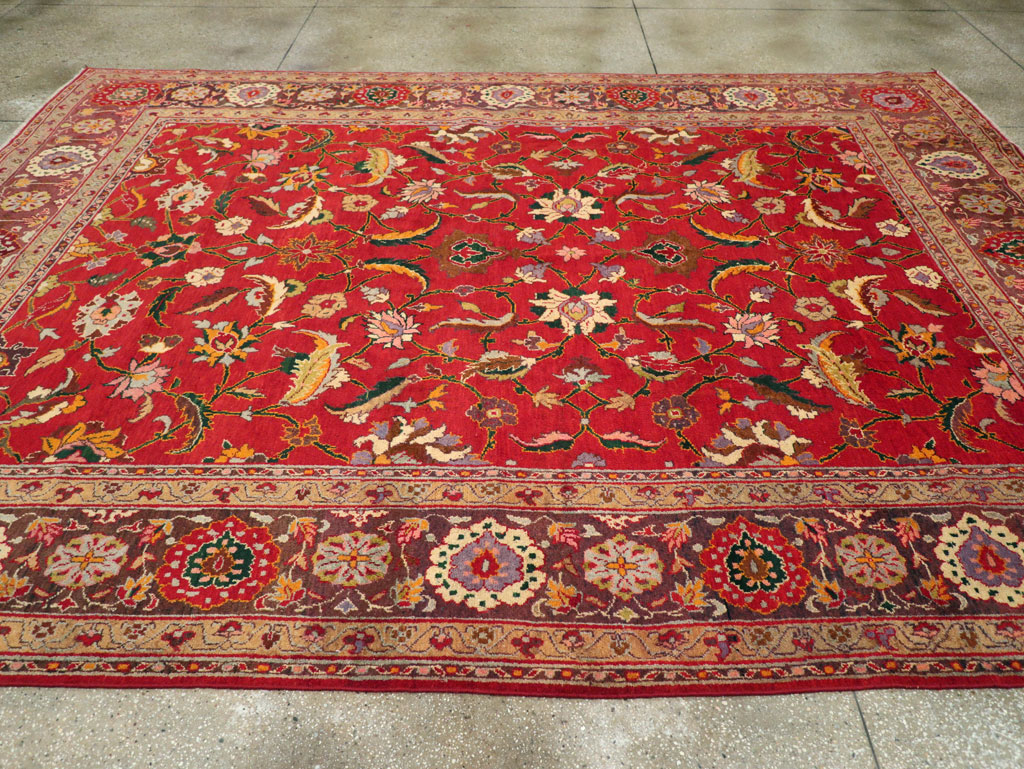 Antique Indian Amritsar Room Size Carpet, No.31935 - Gss