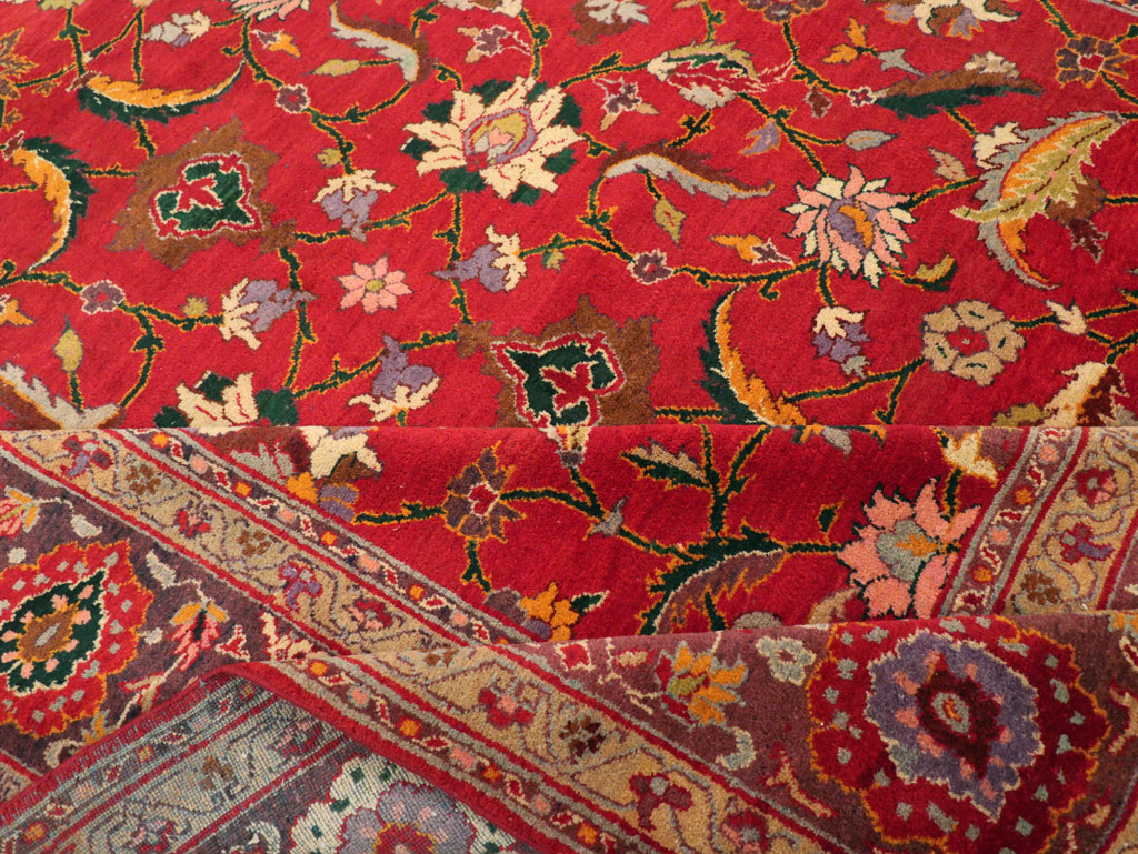 Antique Indian Amritsar Room Size Carpet, No.31935 - Gss