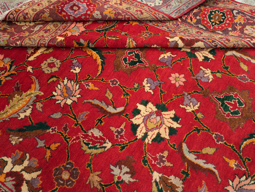 Antique Indian Amritsar Room Size Carpet, No.31935 - Gss