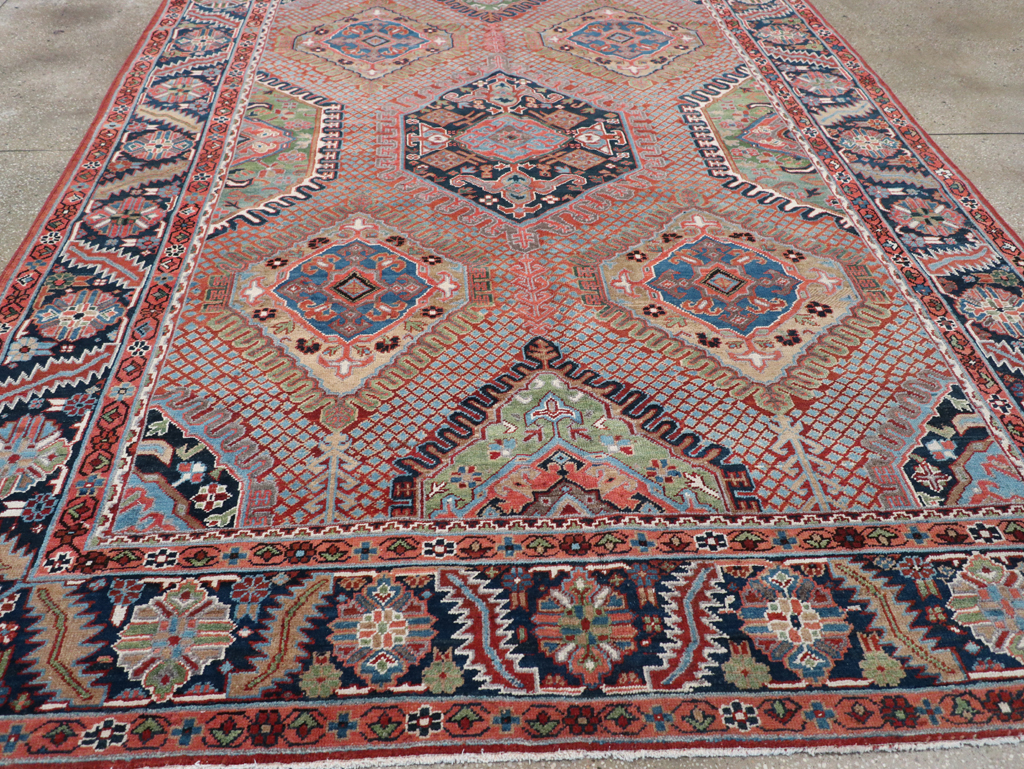 Antique Persian Heriz Carpet, No.31944 - Gss