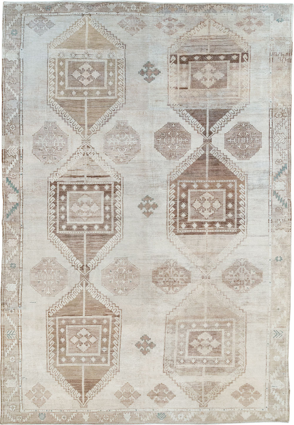 Vintage Turkish Anatolian Room Size Carpet, No.31952 - Gss
