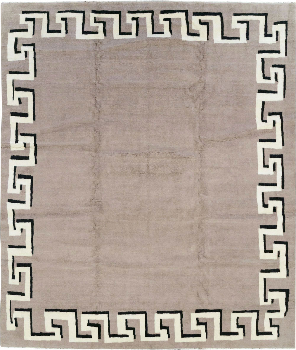 Modern Turkish Art Deco Carpet in the style of Christian Berard, No.31958 - Gss