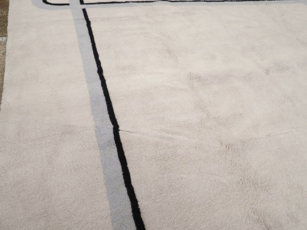 Modern Turkish Art Deco Carpet in the style of Andre Arbus, No.31959 - Gss