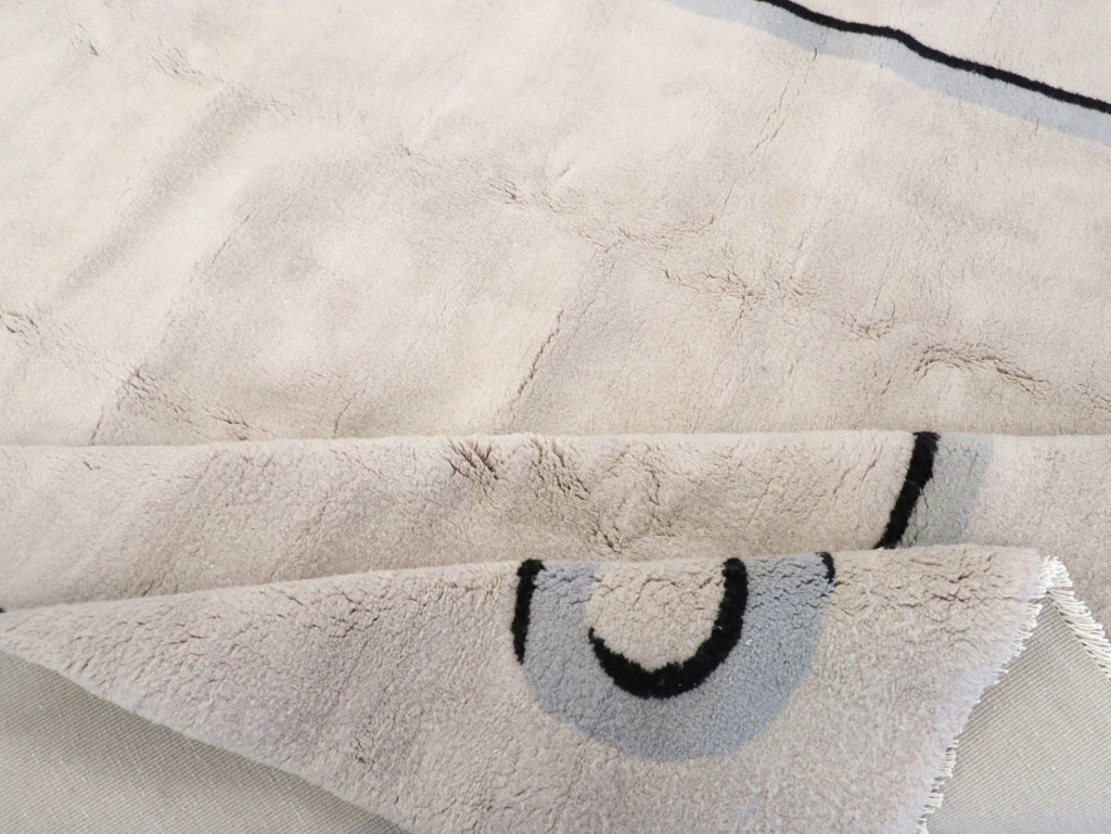 Modern Turkish Art Deco Carpet in the style of Andre Arbus, No.31959 - Gss