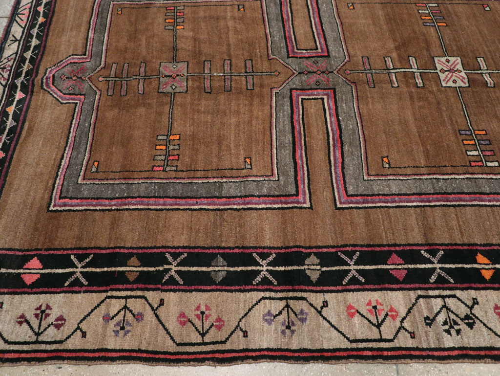 Vintage Turkish Anatolian Tribal Large Carpet, No.31963 - Gss