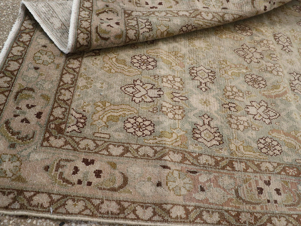 Vintage Persian Malayer Throw Rug, No.31969 - Gss