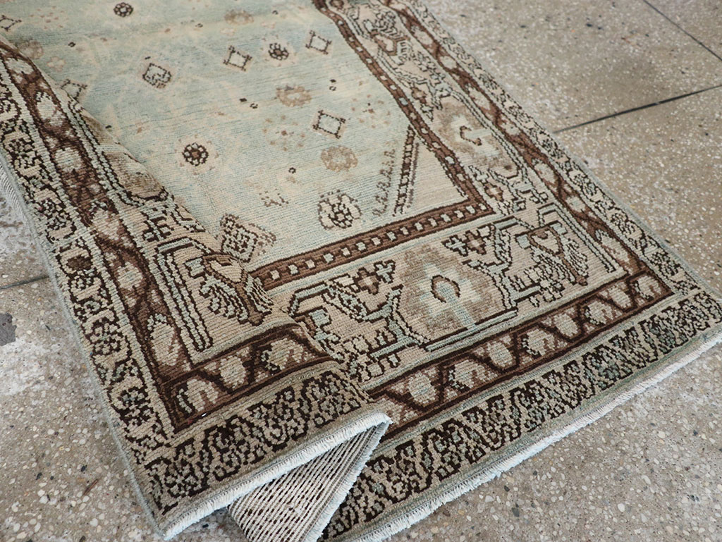 Vintage Persian Malayer Throw Rug, No.31973 - Gss