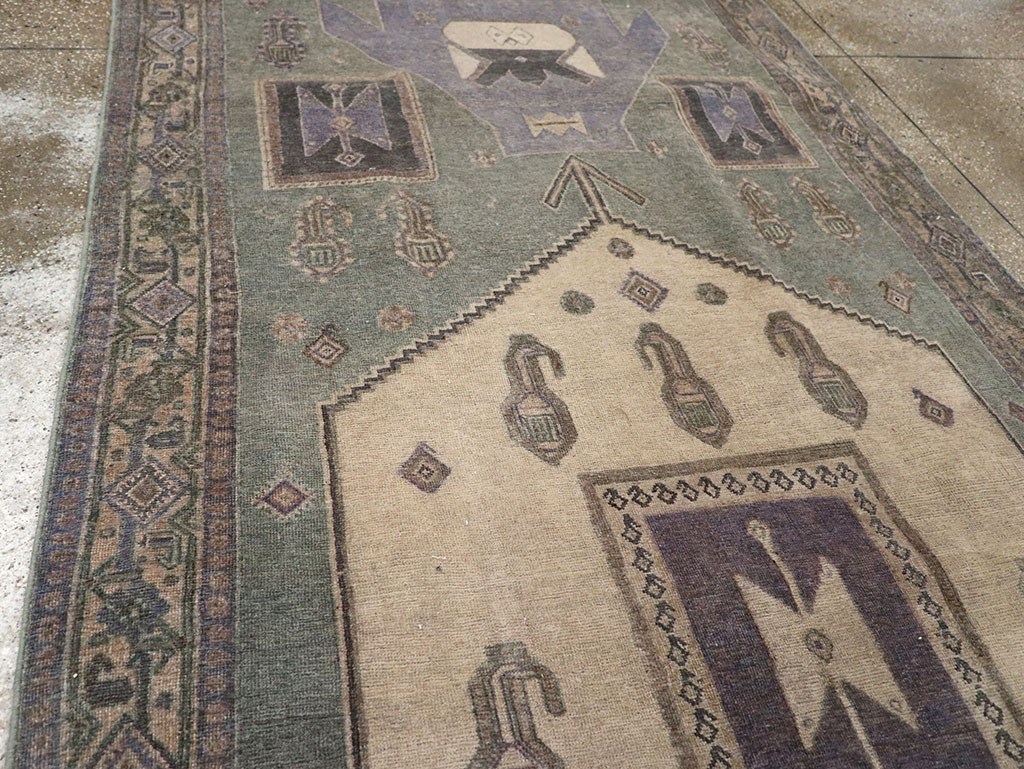 Vintage Persian Bidjar Runner, No.31979 - Gss