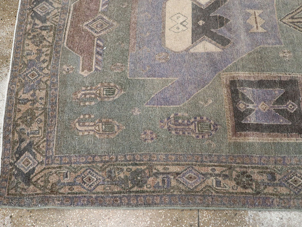 Vintage Persian Bidjar Runner, No.31979 - Gss