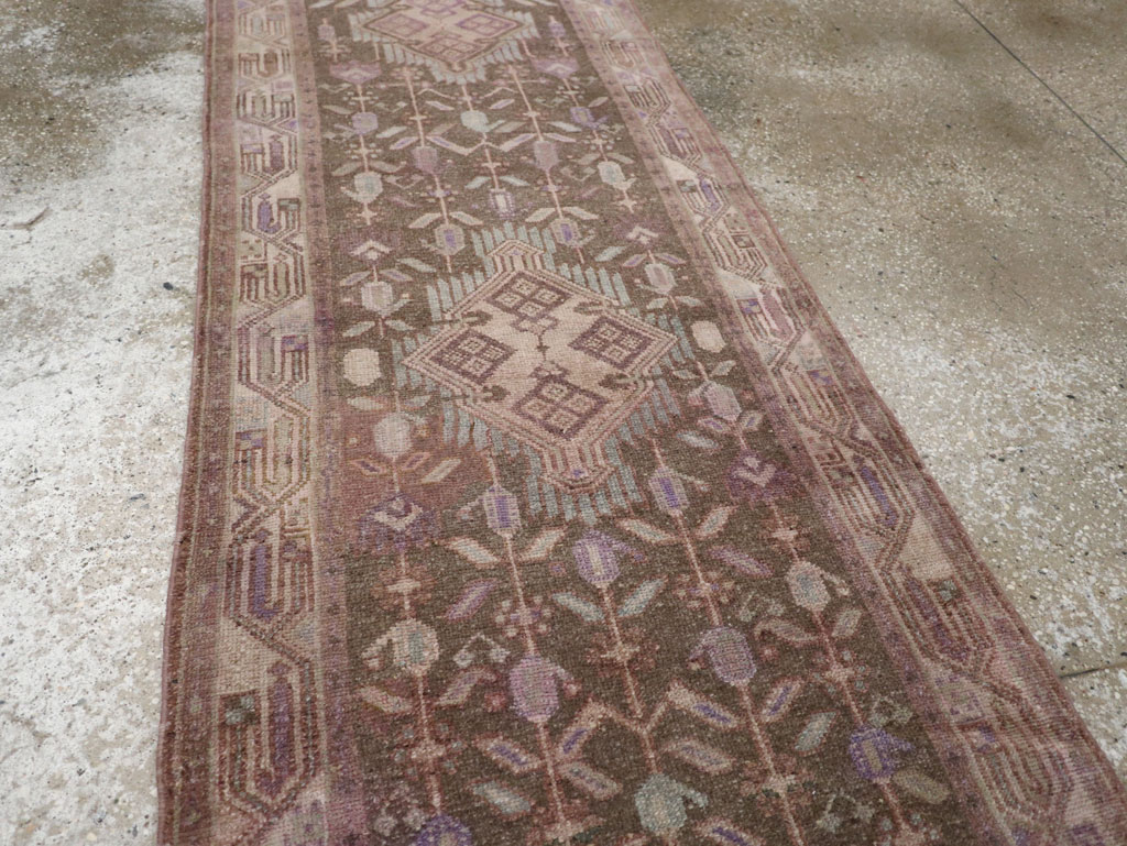 Vintage Persian Malayer Runner, No.31980 - Gss