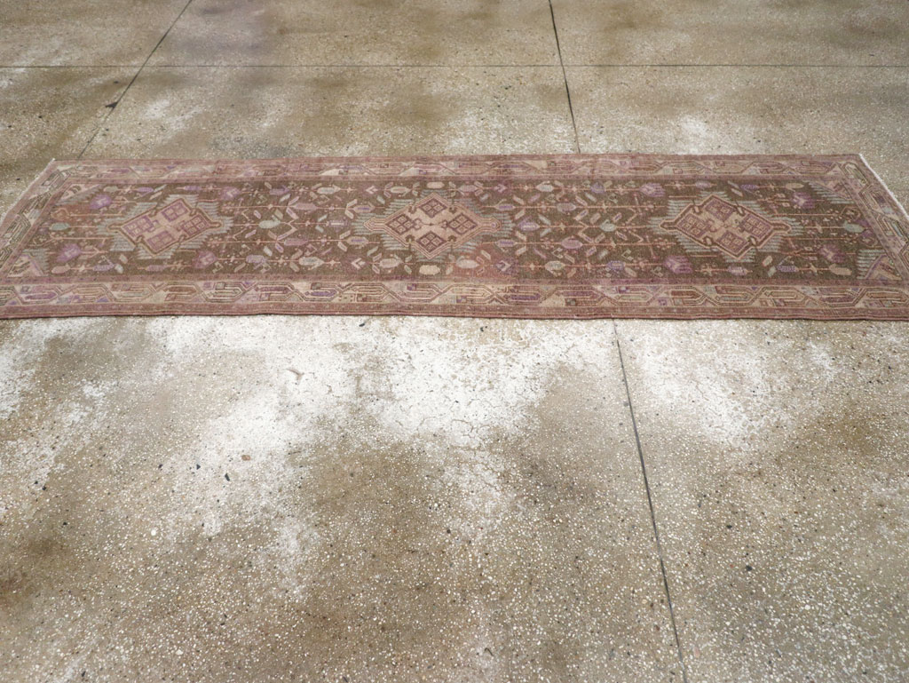 Vintage Persian Malayer Runner, No.31980 - Gss