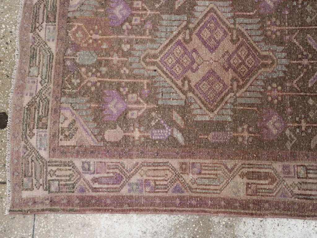Vintage Persian Malayer Runner, No.31980 - Gss
