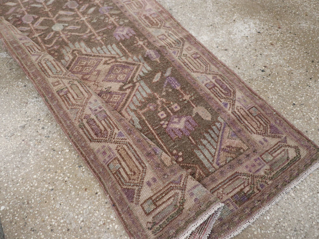 Vintage Persian Malayer Runner, No.31980 - Gss
