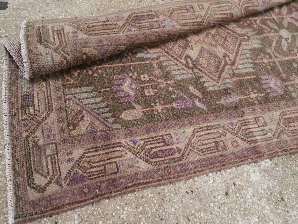 Vintage Persian Malayer Runner, No.31980 - Gss