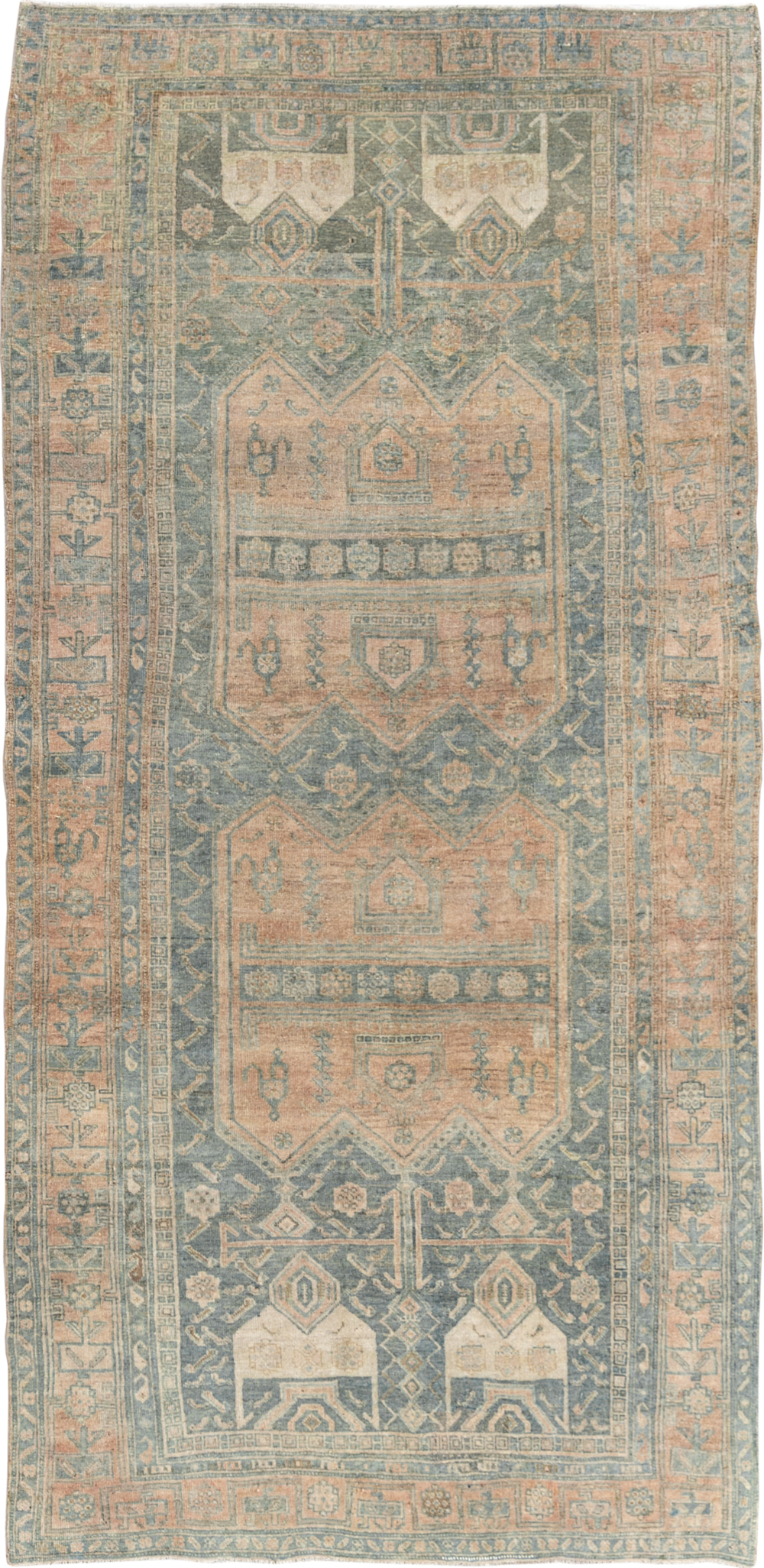 Antique Persian Lori Small Gallery Carpet, No.31981 - Gss