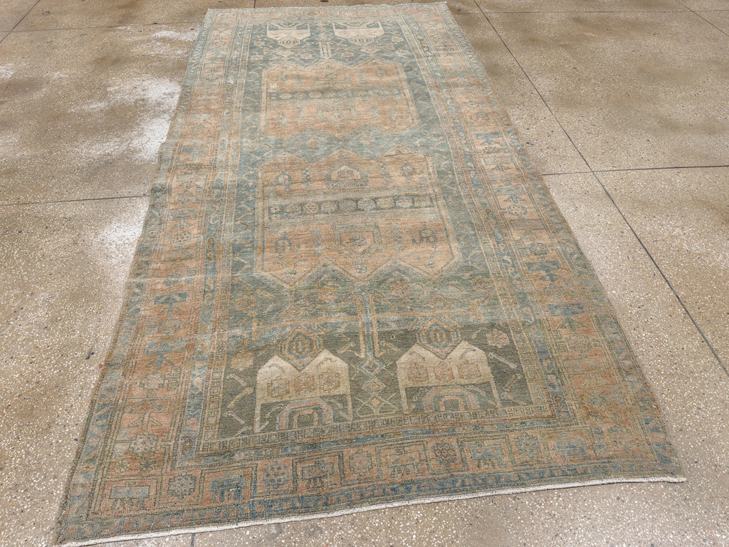 Antique Persian Lori Small Gallery Carpet, No.31981 - Gss