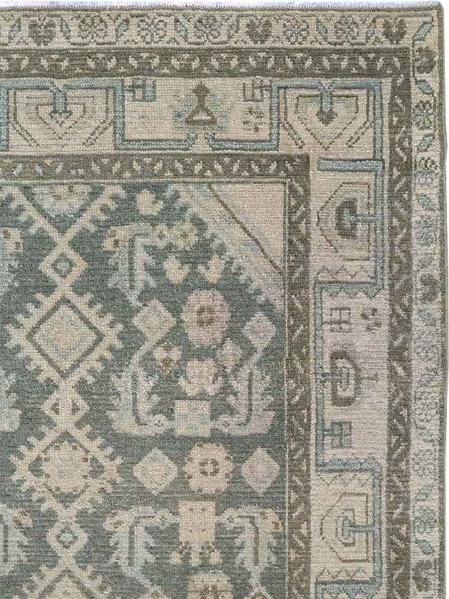 Vintage Persian Malayer Throw Rug (Pair: 1 of 2), No.31983 - Gss