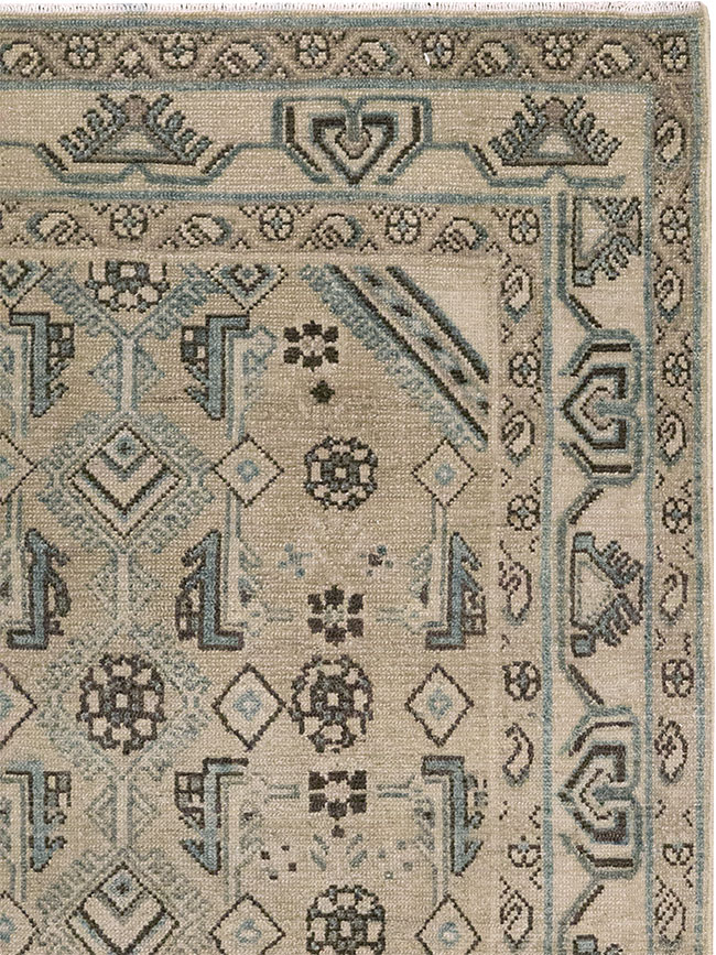 Vintage Persian Malayer Throw Rug (Pair: 2 of 2), No.31986 - Gss