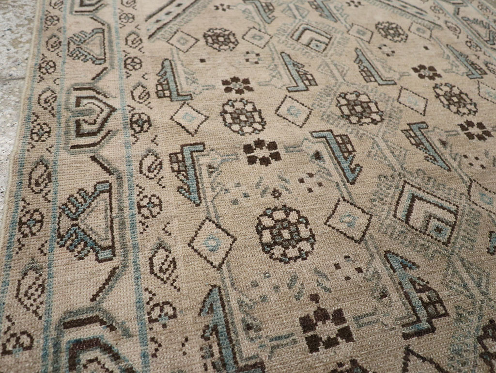 Vintage Persian Malayer Throw Rug (Pair: 2 of 2), No.31986 - Gss