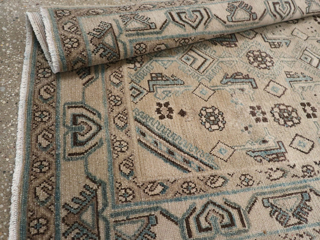 Vintage Persian Malayer Throw Rug (Pair: 2 of 2), No.31986 - Gss
