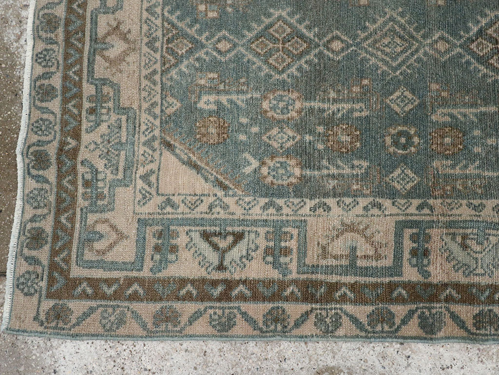 Vintage Persian Malayer Throw Rug (Pair: 1 of 2), No.31987 - Gss