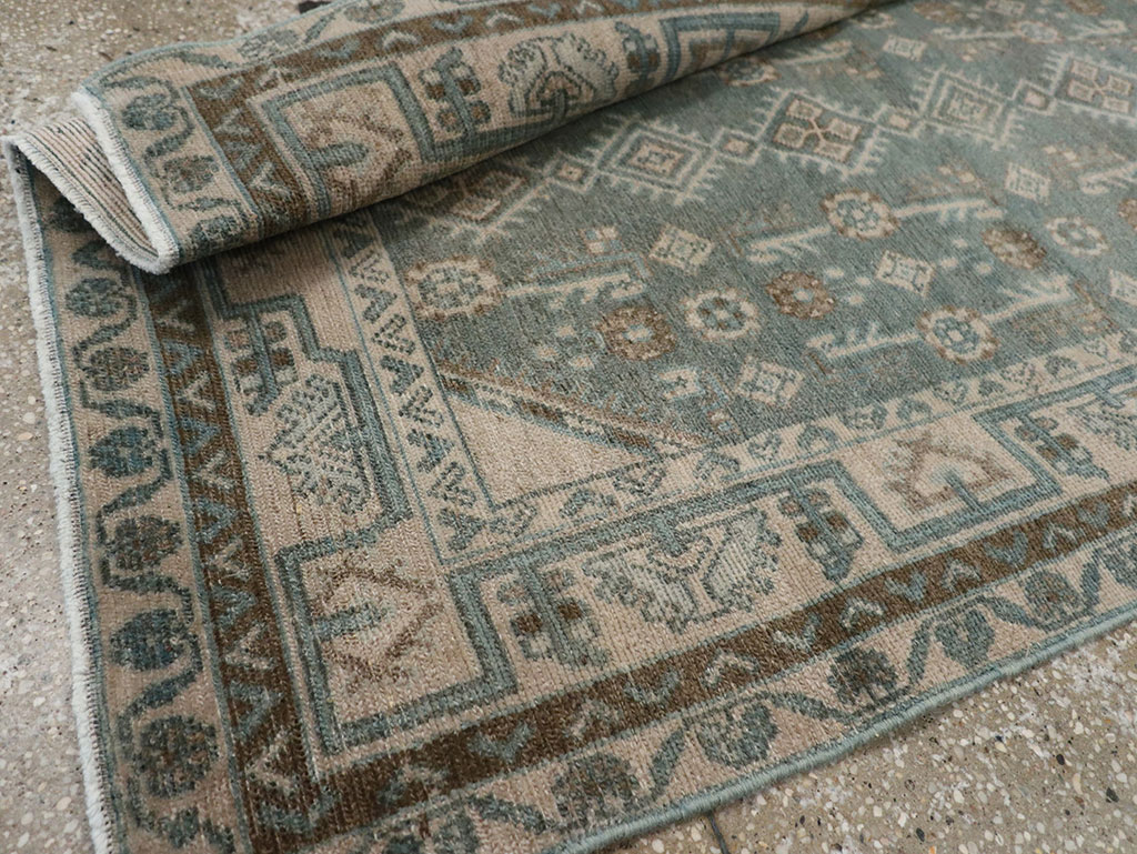 Vintage Persian Malayer Throw Rug (Pair: 1 of 2), No.31987 - Gss