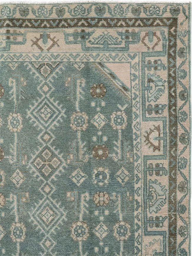 Vintage Persian Malayer Throw Rug (Pair: 2 of 2), No.31988 - Gss