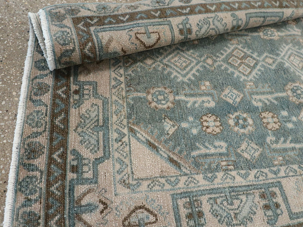 Vintage Persian Malayer Throw Rug (Pair: 2 of 2), No.31988 - Gss