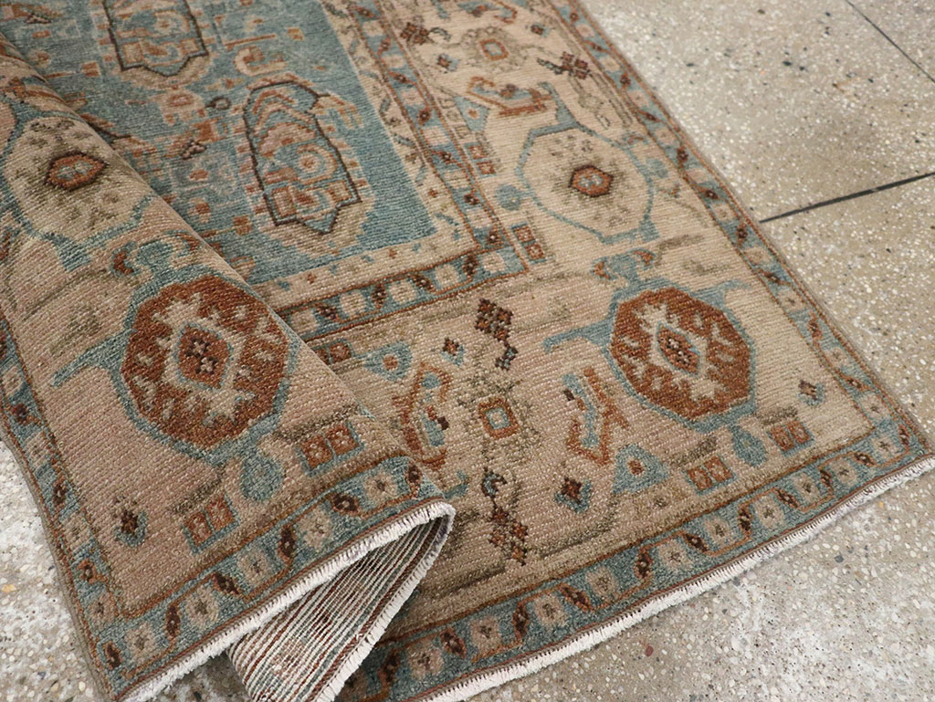 Vintage Persian Malayer Throw Rug, No.31989 - Gss