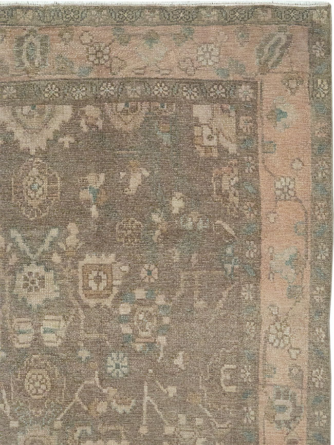 Vintage Persian Malayer Accent Rug, No.31992 - Gss