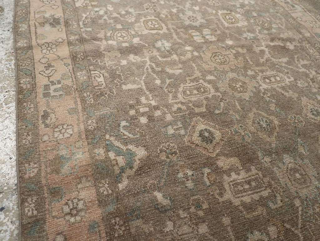 Vintage Persian Malayer Accent Rug, No.31992 - Gss