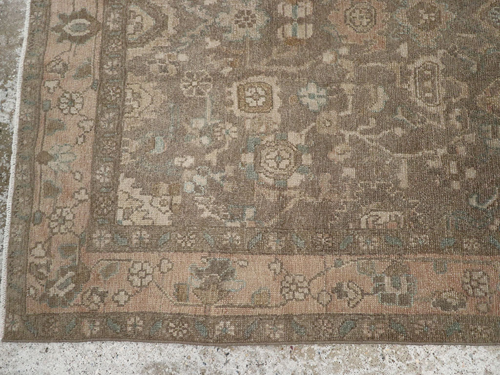 Vintage Persian Malayer Accent Rug, No.31992 - Gss