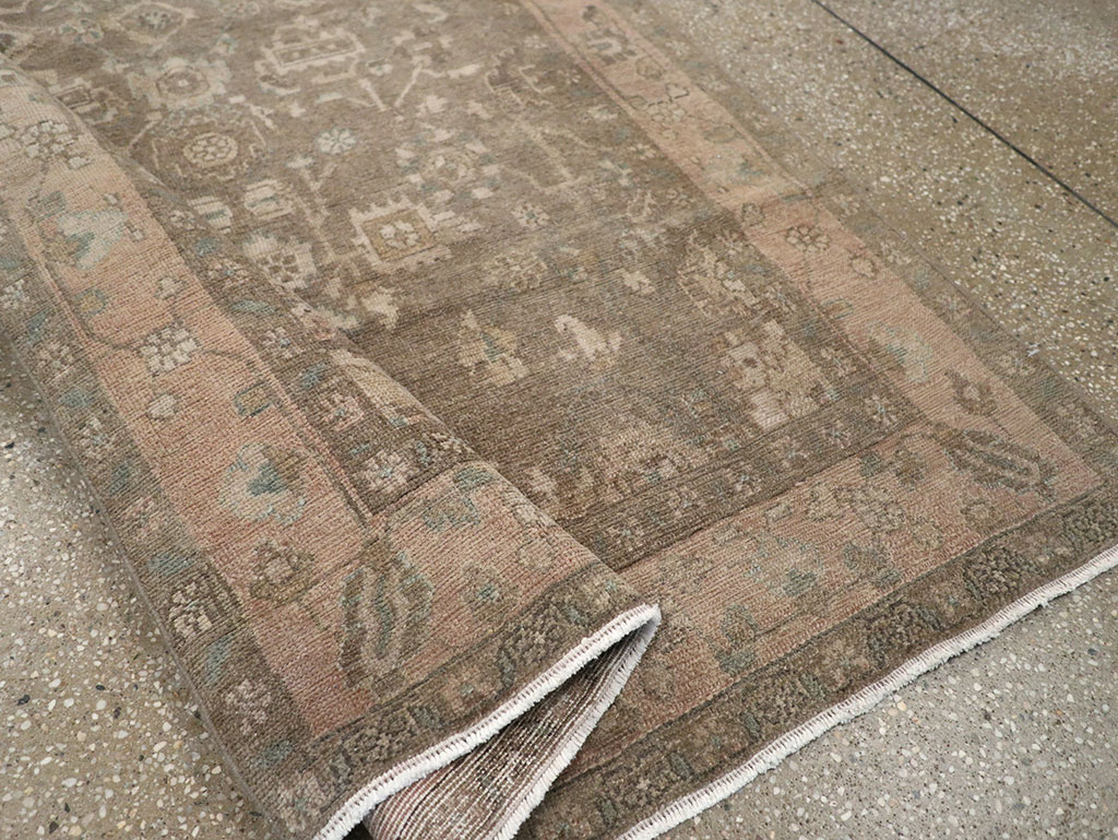 Vintage Persian Malayer Accent Rug, No.31992 - Gss