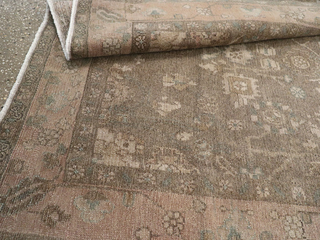 Vintage Persian Malayer Accent Rug, No.31992 - Gss