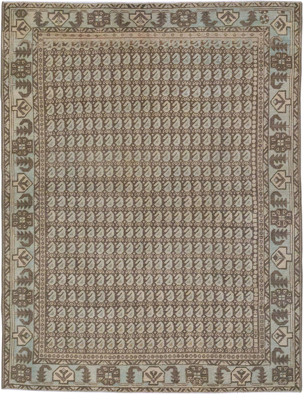 Vintage Persian Veece Accent Rug (Pair: 2 of 2), No.32000 - Gss