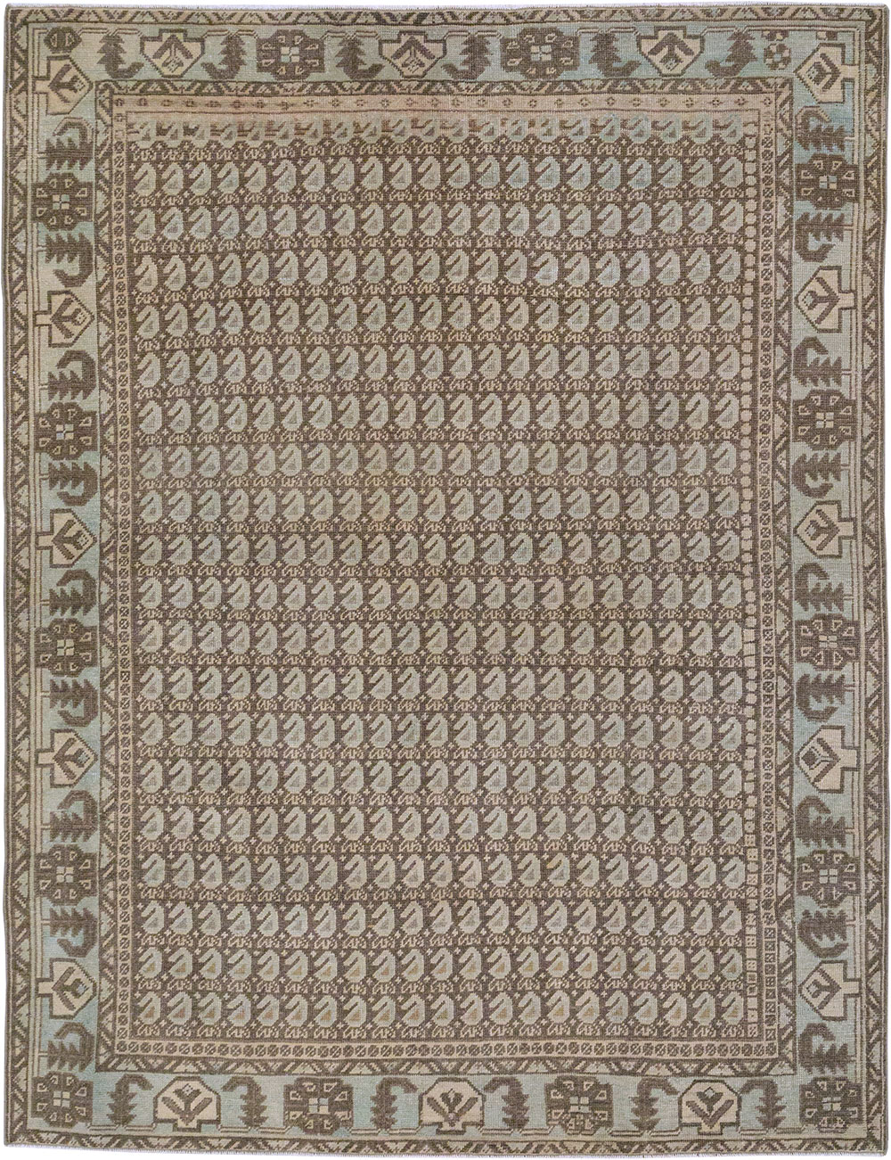 Vintage Persian Veece Accent Rug (Pair: 2 of 2), No.32000 - Gss