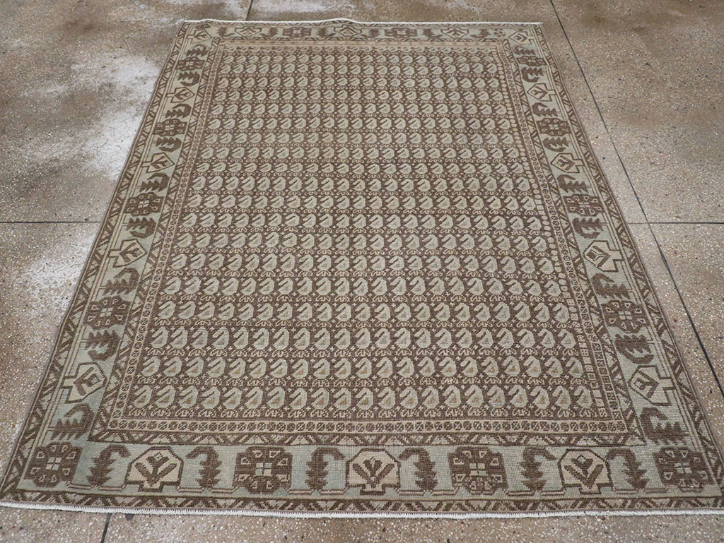 Vintage Persian Veece Accent Rug (Pair: 2 of 2), No.32000 - Gss