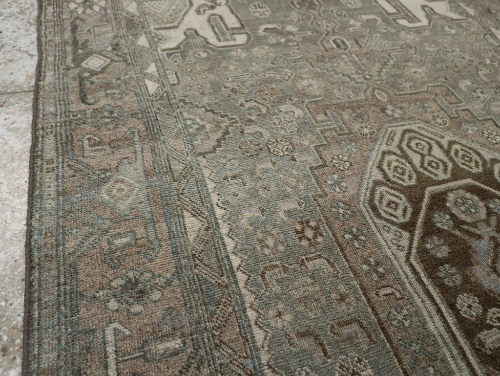 Antique Persian Kurdish Accent Rug, No.32001 - Gss