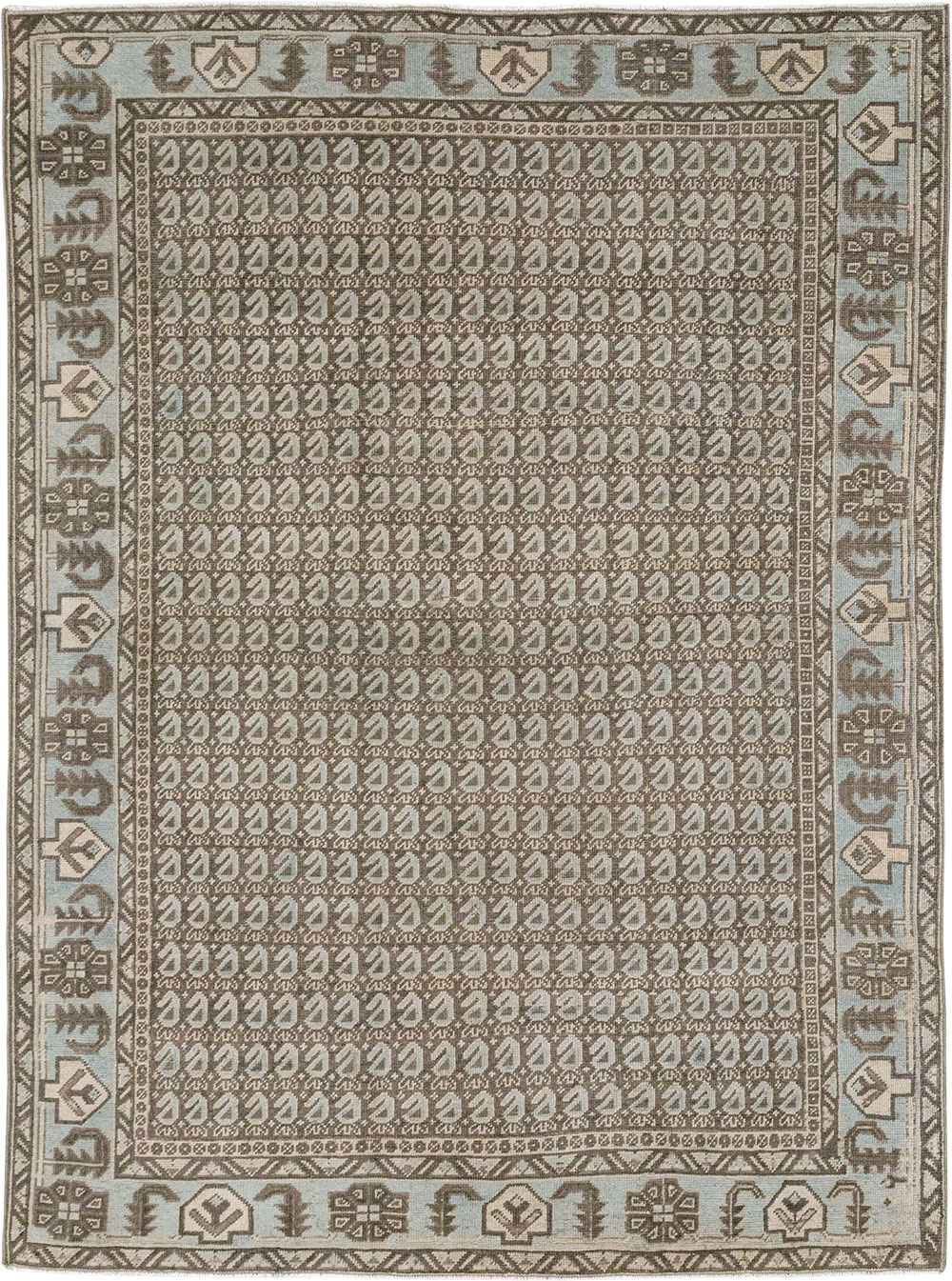 Vintage Persian Veece Accent Rug (Pair: 1 of 2), No.32003 - Gss