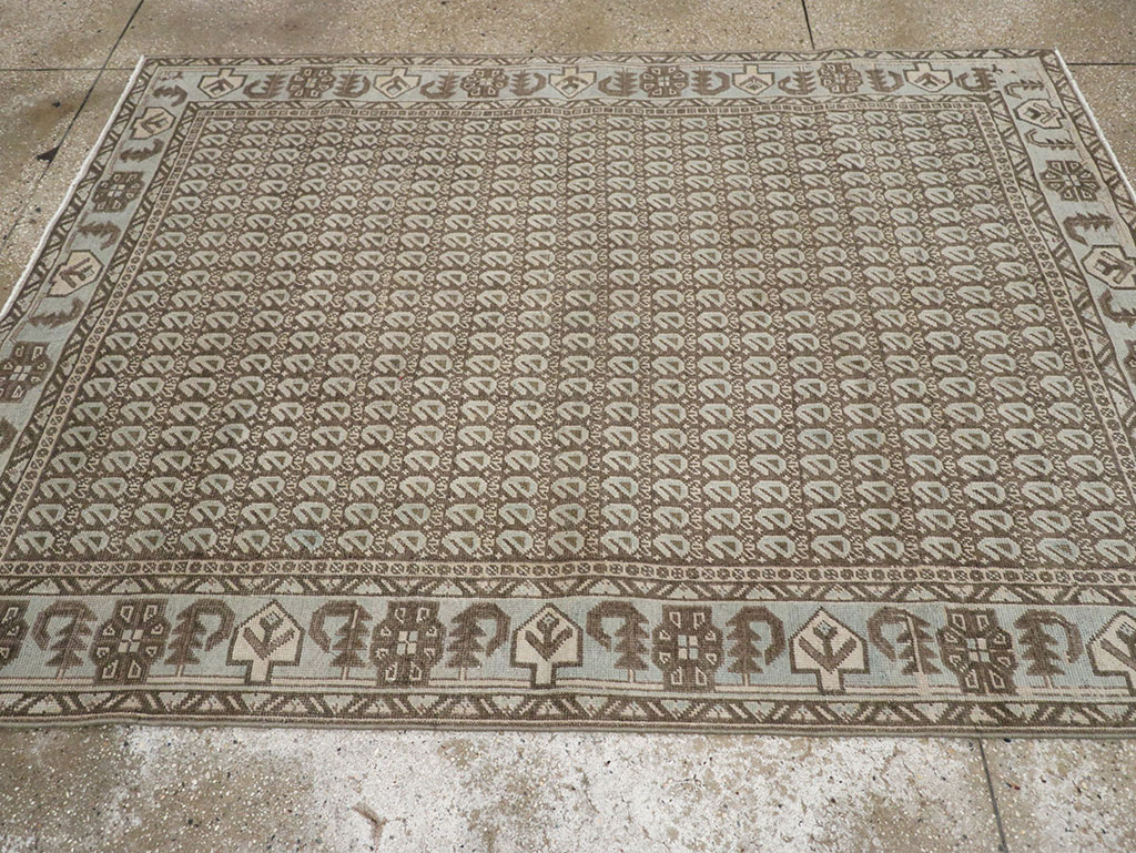 Vintage Persian Veece Accent Rug (Pair: 1 of 2), No.32003 - Gss