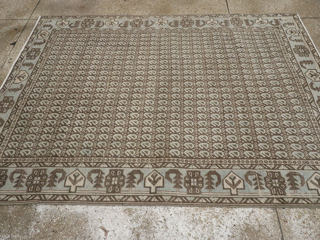 Vintage Persian Veece Accent Rug (Pair: 1 of 2), No.32003 - Gss