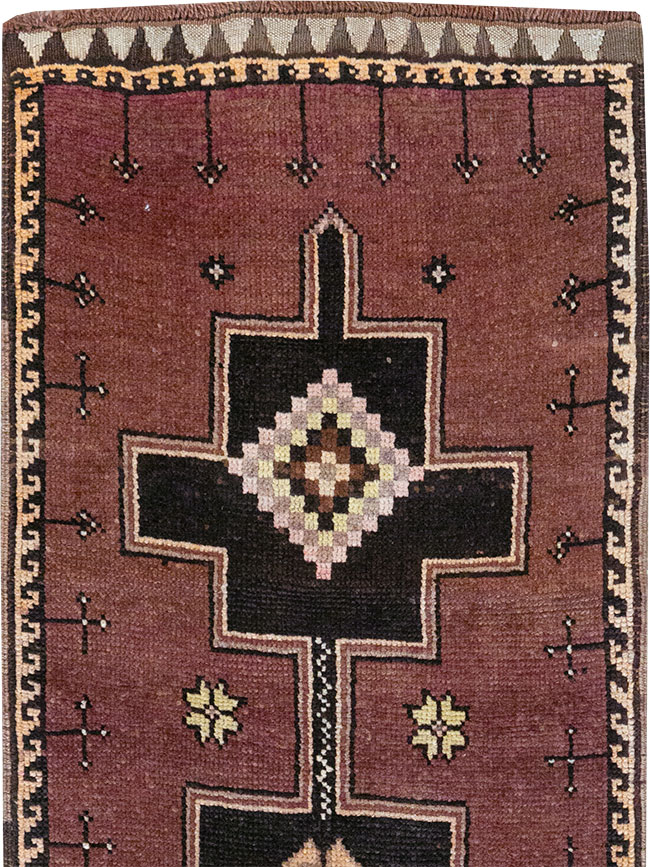 Vintage Turkish Anatolian Long Runner, No.32004 - Gss