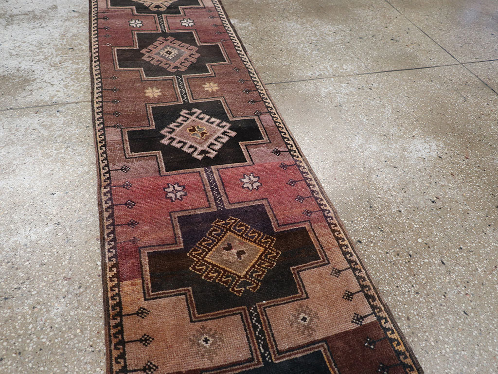 Vintage Turkish Anatolian Long Runner, No.32004 - Gss