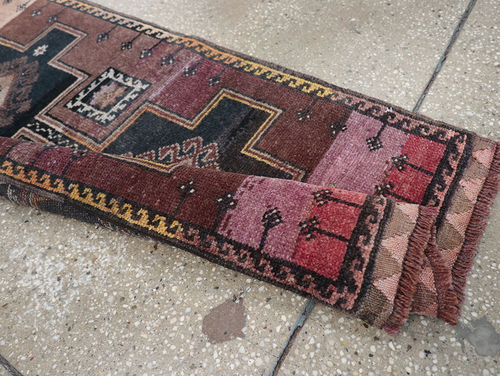 Vintage Turkish Anatolian Long Runner, No.32004 - Gss