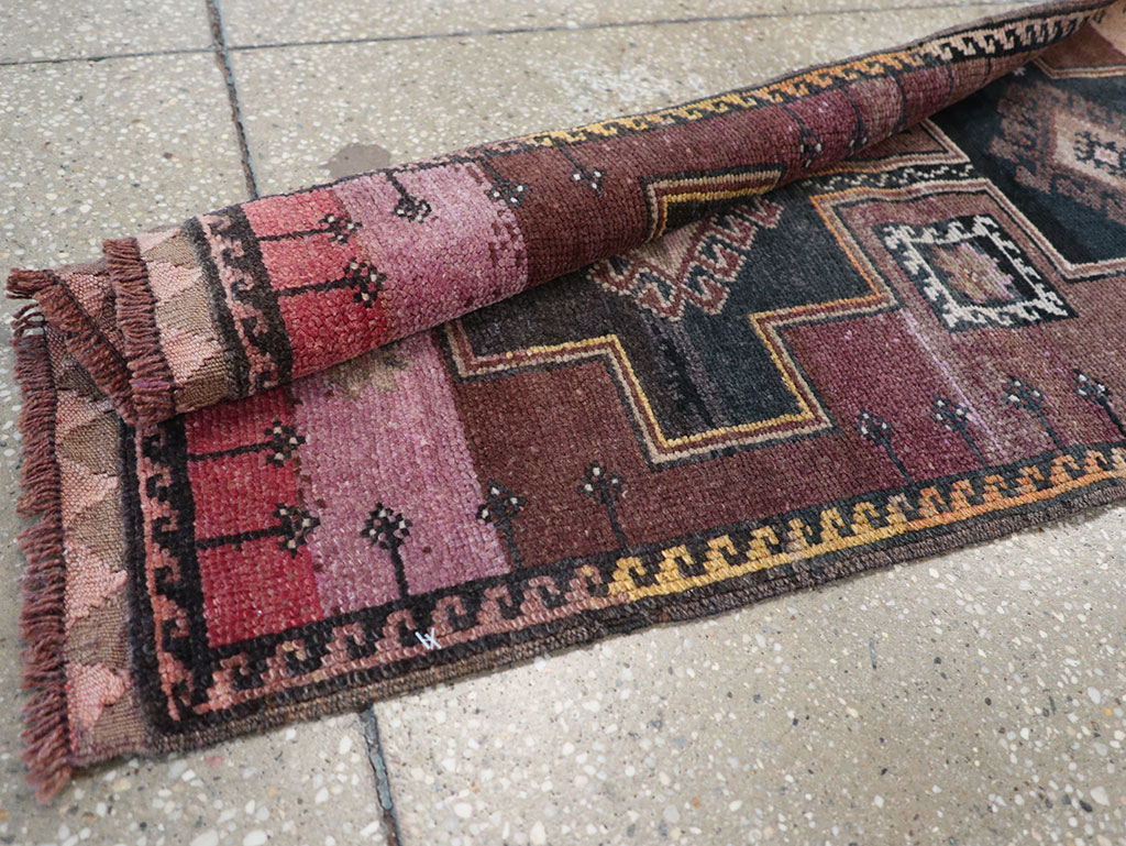 Vintage Turkish Anatolian Long Runner, No.32004 - Gss