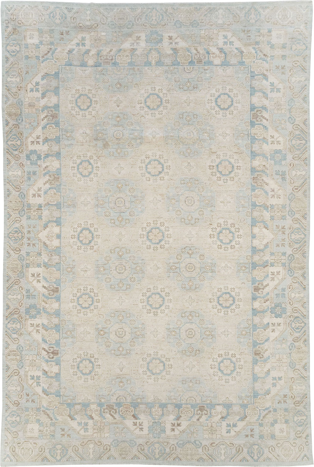 Modern East Turkestan Khotan Large Carpet, No.32005 - Gss