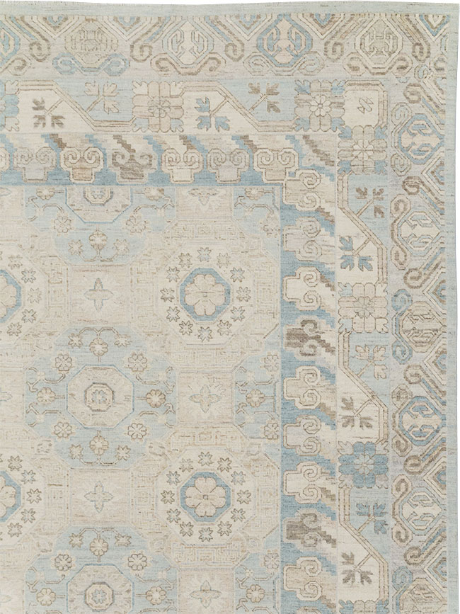 Modern East Turkestan Khotan Large Carpet, No.32005 - Gss