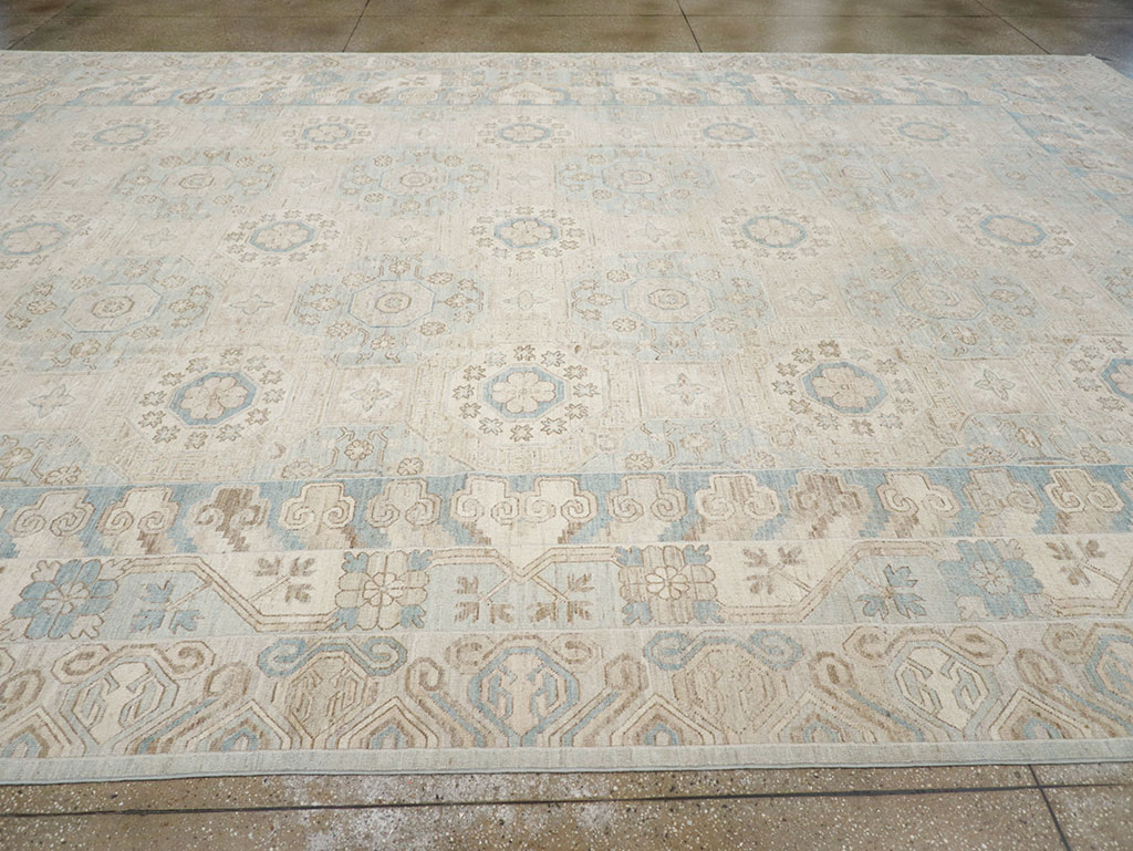 Modern East Turkestan Khotan Large Carpet, No.32005 - Gss